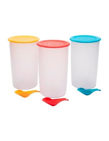 Hermetico Red. 1.75lts T/color Pastel C/cuchara Dol01