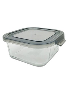 Hermetico Cuad.800ml Vidrio 57915976 Cr02 (b12)