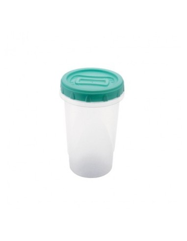 Hermetico Pote 0.550l Clic T/rosca Plasutil 2617 Sie01 (b12/6)