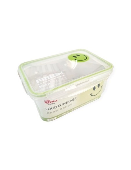 Hermetico Rect. 2450ml Plast. Tapa C/traba  Ns371840 Pk01