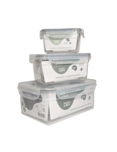 Herm Rect.x3 Plast. C/traba 6120 Bzp01