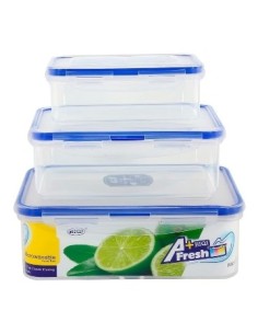 Hermetico Rect X4  Plast. Tapa C/traba 104323 Dsa01