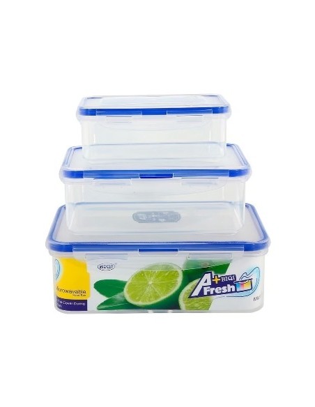 Hermetico Rect X4  Plast. Tapa C/traba 104323 Dsa01