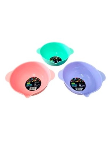 Ensaladera 3.16l Plastica Rosa Pastel 88580gde Cli01 Dol01