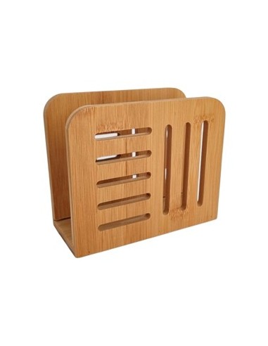 Servilletero 15cm Bambu Ca6240 Pk01
