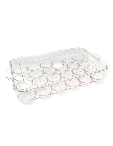 Huevera X 24 Acrilico. 30x20 Transp. 7608 Ame02