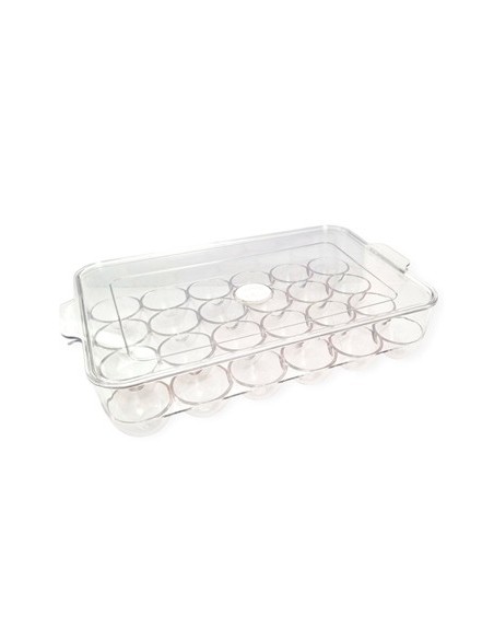 Huevera X 24 Acrilico. 30x20 Transp. 7608 Ame02