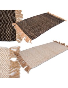 Alfombra 60x90 Yute Algodon A0624ng-a0624nt Mf01