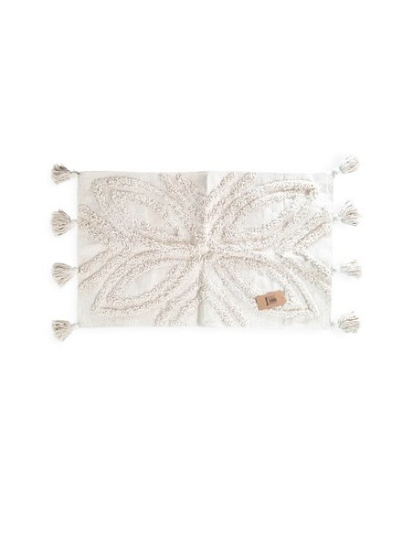 Alfombra 50x80 Rustica Natural C/borlas Bnb41994 Ben02