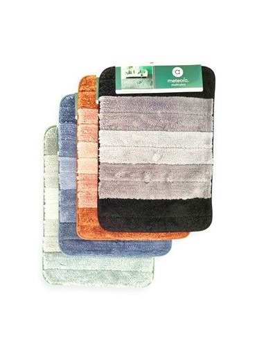 Alfombra Bano 40x60 Rayas Base Goma Jm1195 Mta01