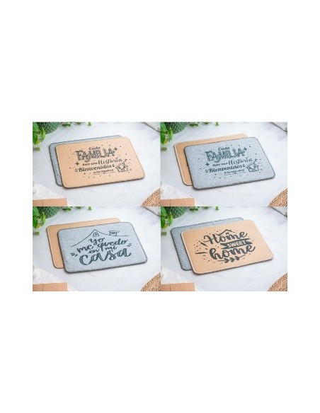 Alfombra 40x50  Base Goma Deco 084al1000 Dol01