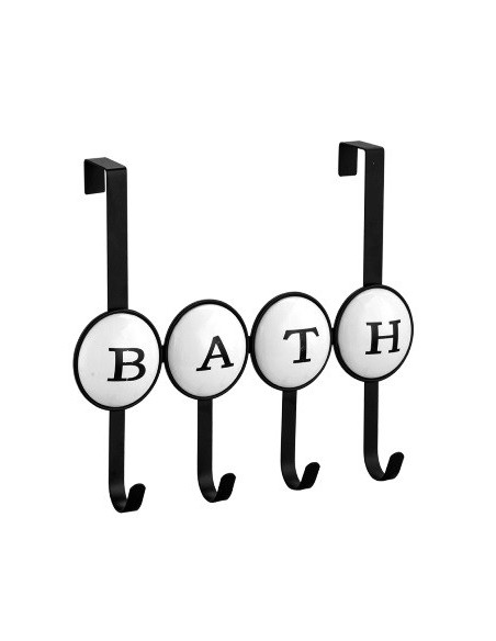 Perchero Puerta Bath 4 Ganchos 4047 Alf01