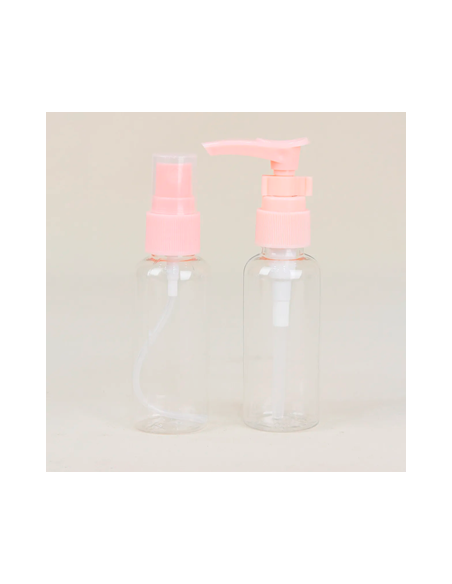 Set Viaje Spa 2 Pcs Dispenser Jabon  Perfume Ee50349 Sf01