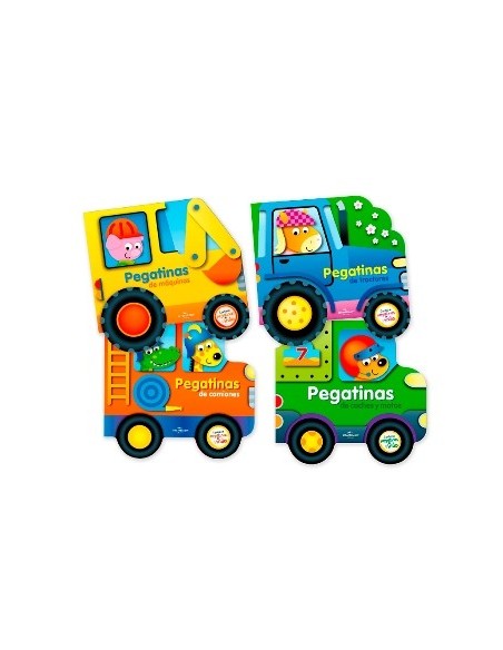 Libro Construye Vehiculos Con Stickers Lev01