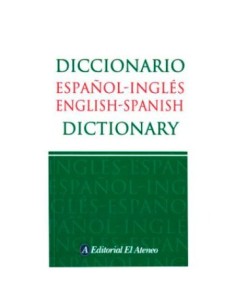 Diccionario Espanol - Ingles 1971 Ateneo (b12)