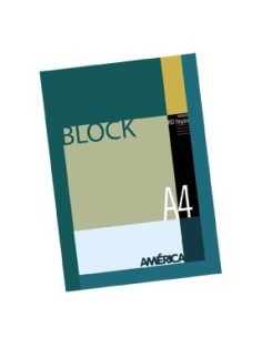 Block A4 Liso 80hj America/travel 193227/911009/190748 (b40) Ae01
