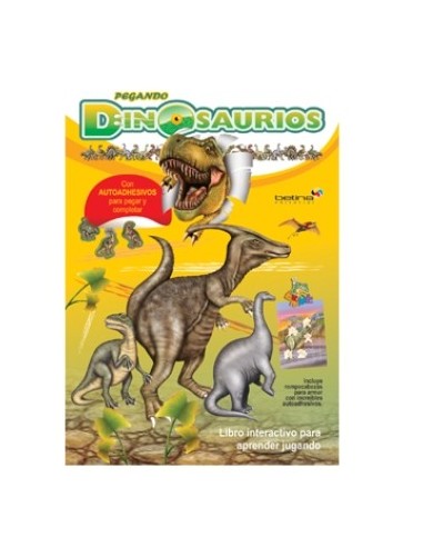 Libro Coleccion Dinosaurios C/pegatinas 1329-2092 Betina