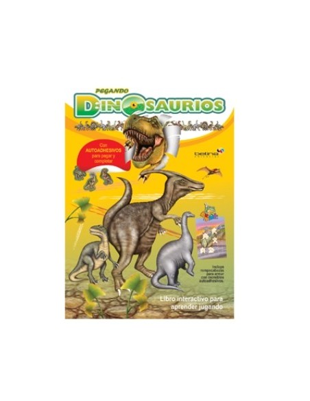 Libro Coleccion Dinosaurios C/pegatinas 1329-2092 Betina