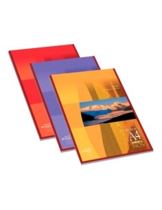 Block  A4 Rayado 80hj America/travel 193201/190741 (b40) Ae01