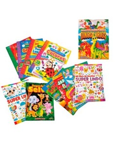 Libro Grande Actividades Surt.-fluo- 23x31 1000/5000/3100 Pedrito