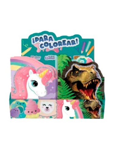 Libro P/pintar Mini Troquelado Och01