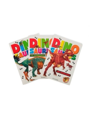 Libro Dinosaurio C/ Stickers 478 479 480 481 Arte01