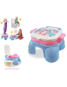 Bacinilla 3 En 1 Princesa/unicornio 1 Okbb0157/okbb0286 Isa01