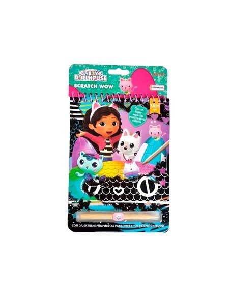 Libro Magico Scratch Wow Stitch/gabbys Ugd00985 Tap00520 Dmd00150 Tap02