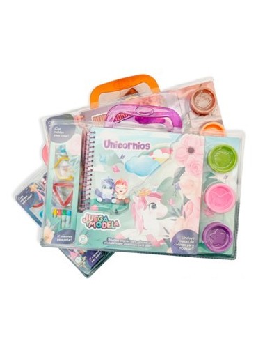 Libro Juega Y Modela P/pintar En Blister 0001 Och01