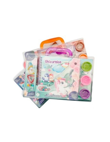 Libro Juega Y Modela P/pintar En Blister 0001 Och01