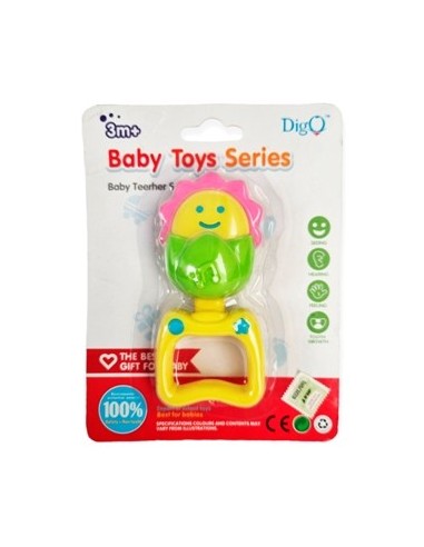 Sonajero Mordillo Sol Blister Wd3321 Fema02