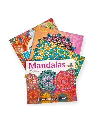 Libro Mandalas 21x23 P/colorear Pedrito