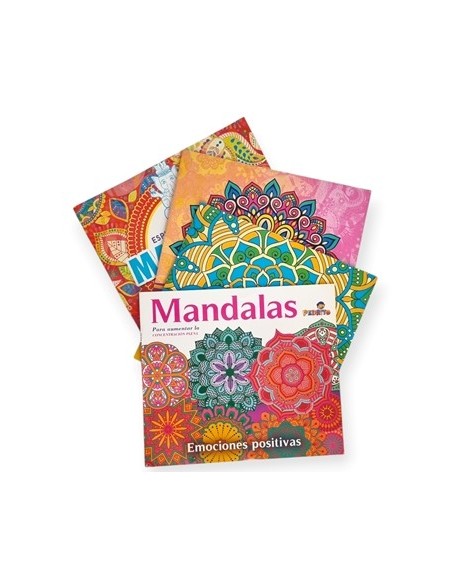 Libro Mandalas 21x23 P/colorear Pedrito