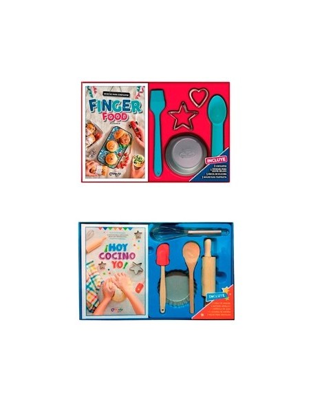 Libro Cocina-pasteleria C/utensilios Hoy Cocino Yo- Food Caja 90706-90550-90632 Lib01