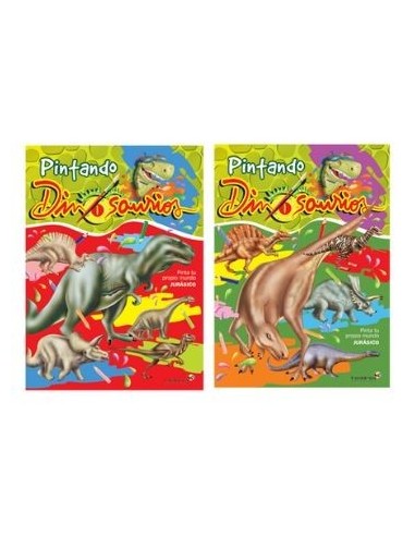 Libro P/pintar Dinosaurios 32012/2151 Betina