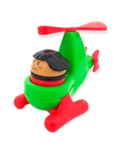 Baby Helicoptero C/muneco Encastre 313 E&b