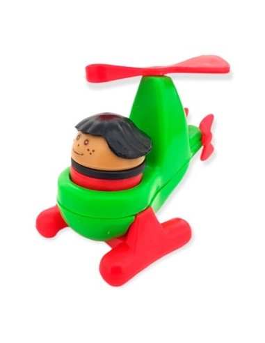 Baby Helicoptero C/muneco Encastre 313 E&b