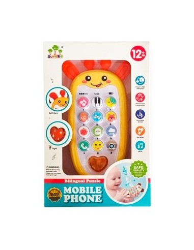 Telefono Jirafa C/sonido 13 Botones 89545 A011-0768 And01