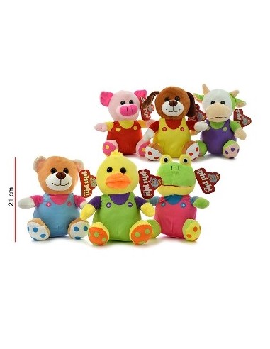 Animales 20cm Sentados Coloridos Mod. Surt. 5398/5401/5403/5404 Phi Phi