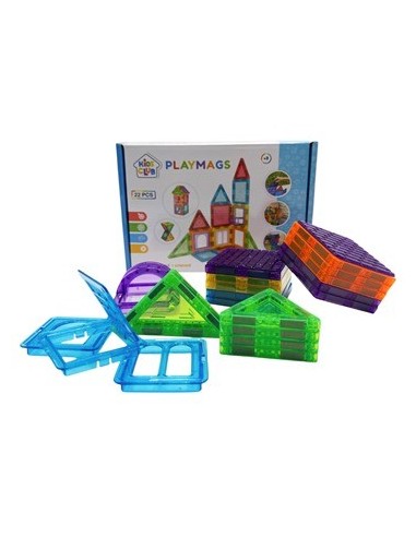Juego De Bloques Magneticos Playmags 55194 Seb01