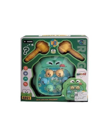 Juego Aplasta La Rana En Caja 6894/gy009 Jte01