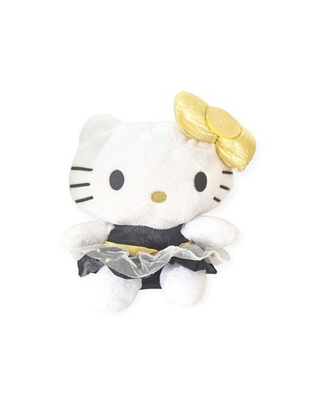 Kitty 20cm Estrellas Negro/rosa Tan01