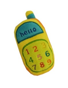 Sonajero Celular Peluche 10 Cm 4057 Phi Phi (b1)