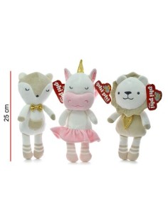 Animales 30cm C/falda  Mono O Corbata 8749 Phi Phi