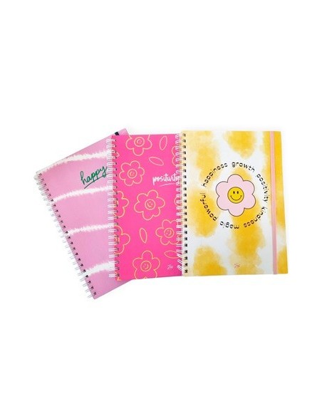 Cuaderno Univ 80hj T/dura Ray C/elast. Ftasia Surt.  Fw (b5)