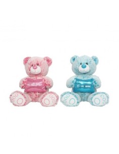 Oso 24cm C/almohadita Es Una Beba/bebe 76625 Wd02