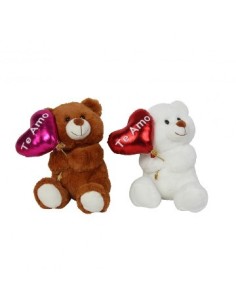 Oso 25cm C/globo Corazon 42048/43027 Wd02 (e)