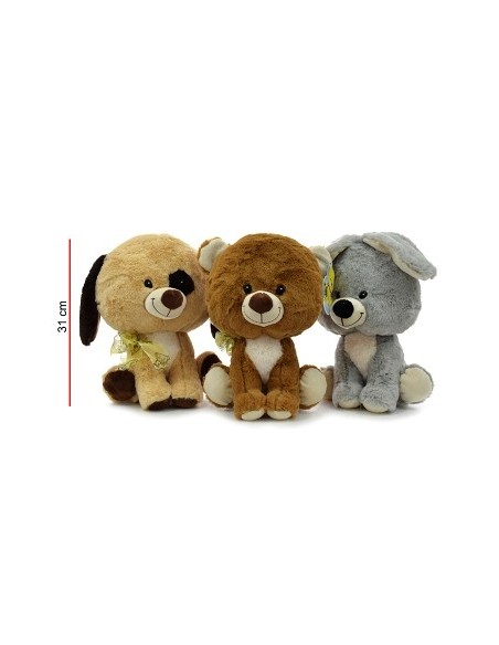 Perro 30cm C/mono Sentado C7791 Win03