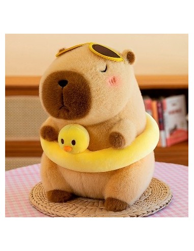 Capybara 30cm/35cm C/pollito C/chicle/ C/frutilla/c Moco  Vacaciones 5801 5826 Hom01