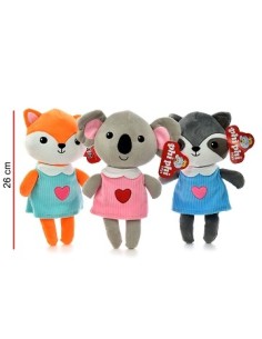 Animales 26cm C/vestido 1701 Phi Phi